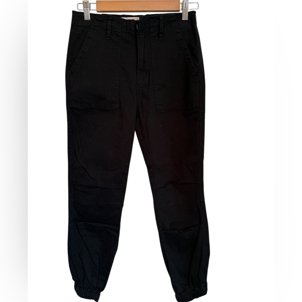 Tinseltown Jet Black Joggers
